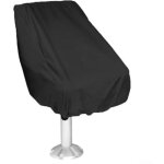 Housse de sige de bateau pliable et respirante, design coupe - vent, tissu oxford 210d pour une utilisation ...