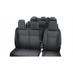 Housses de siège citroën jumpy 3 iii 2016 + 9 personnes typique Housses de siège citroën jumpy 3 iii 2016 + 9 personnes typique