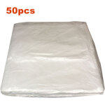 Housses de siege en plastique jetables pour voiture housses de protection de siege transparentes universelles ...