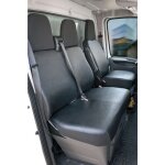 Housse de si�ge transporter en simili cuir pour peugeot boxer, si�ge simple et double
