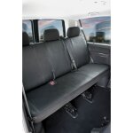 Walser - housse de si�ge transporter en simili cuir pour vw t5, banquette 3 places