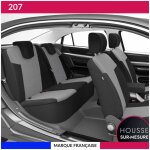 Housses de siège sur mesure pour 207 (04 / 2006 à 12 / 2014) housse voiture / auto d'intérieur jeu complet ... Housses de siège sur mesure pour 207 (04 / 2006 à 12 / 2014) housse voiture / auto d'intérieur jeu complet ...