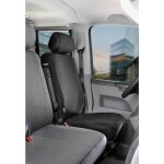 Walser - housse de si�ge transporter en tissu pour vw t6, si�ge avant simple