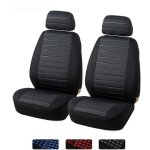 Housses de siège de voiture avant universelle 2 sièges, tissu housse couverture couvre sieges auto, compatible ... Housses de siège de voiture avant universelle 2 sièges, tissu housse couverture couvre sieges auto, compatible ...