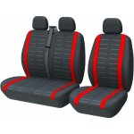 Housse siege voiture couvre universal fit la plupart des camions camionnette bus si�ge avant 1 + 2 (3 ...