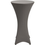Housse de table bistrot stella housse de table bistrot stella anthrazit, 70cm (?) - beautissu