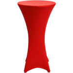 Housse de table bistrot stella housse de table bistrot stella rouge, 80cm (?) - beautissu