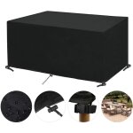 Housse table jardin rectangulaire housse de protection pour salon de jardin housse de protection imperm�able ...