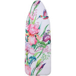 Housse de table � repasser d�corative ? r�sistante � la chaleur ? motif colibri ? 140 � 50 cm