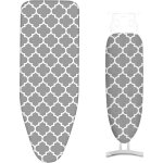 Housses tables  repasser avec rembourrage, bande lastique resserrable, adapte aux fers  vapeur, 120 ...
