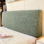 Housse de t�te de lit extensible pour t�te de lit queen size, king size, housse de protection incurv�e ...