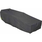 Housse de transat et bain de soleil polyester gris Housse de transat et bain de soleil polyester gris