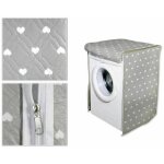 Housse universelle matelass�e � motifs pour lave - linge 63 x 58 x 85 cm
