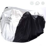 Housse de vélo pour 3 vélos - Étanche - résistante à la poussière - protection uv Housse de vélo pour 3 vélos - Étanche - résistante à la poussière - protection uv