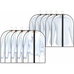 Housses de v�tements, lot de 10 couverture de costume anti - poussi�re transparent, sac de v�tement avec ...