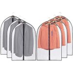 Housse � v�tements anti - poussi�re, transparente, en peva, lavable, avec fermeture �clair, 100 cm, lot ...