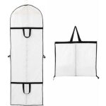 Housse vetement longue pour anti poussi�re etanche mite humidit� pliable et portable fermeture � glissi�re ...