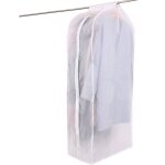 Housse vtements suspendue 110 cm transparente anti - poussire, fermeture clair, pour robes
