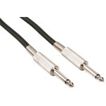 Hq power - cable haut - parleur professionnel 6. 35mm mono vers 6. 35mm mono bleu (3m) pac135 ri1710