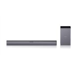 Ht - sbw182 barre de son 2. 1 slim avec caisson de basses sans fil (hdmi arc / cec, bluetooth, aux, 74 ...