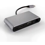 Hub usb - c 8 en 1 metronic adaptateur multiport