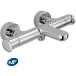 Huber - mitigeur bain - douche thermostatique aero chrome