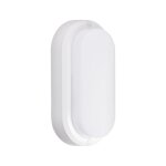 Hublot led oblong blanc, 1500 lumens, cct, blanc chaud, blanc neutre, blanc froid