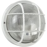 Hublot sans ampoule rond blanc e27 60w max ip44 tibelec