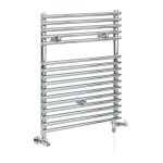 Hudson reed - arno - s�che - serviettes design mixte moderne - chrom� - 73 cm x 45 cm