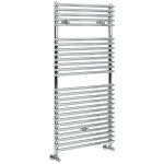 Hudson reed - arno - sche - serviettes design moderne - chrom - 119 cm x 60 cm