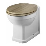 Hudson reed - carlton - wc et cuvette rétro effet bois chêne Hudson reed - carlton - wc et cuvette rétro effet bois chêne