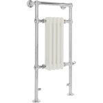Hudson reed - elizabeth - s�che - serviettes �lectrique r�tro - blanc - 93 cm x 45. 2 cm x 18. 3 cm