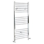 Hudson reed - kent - sche - serviettes design mixte moderne plat - chrom - 120 cm x 40 cm