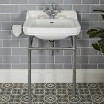 Hudson reed - lavabo rtro sur pied 56cm old london
