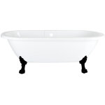 Hudson reed - legend - baignoire lot rtro avec pieds 179, 5cm x 78, 5cm