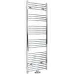 Hudson reed - neva - sche - serviettes design moderne - raccordement central - chrom - 160 cm x 60 ...