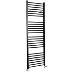 Hudson reed - nox - s�che - serviettes design mixte moderne plat - noir - 180 cm x 40 cm