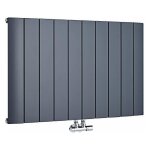 Hudson reed - radiateur design horizontal aluminium ? anthracite ? 60 x 94. 5cm ? aurora Hudson reed - radiateur design horizontal aluminium ? anthracite ? 60 x 94. 5cm ? aurora