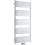 Hudson reed - sche - serviettes arch eau chaude - acier blanc - 126. 9 x 60cm - chauffage central 1338w ...