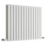 Hudson reed - sloane ? radiateur design horizontal ? blanc ? 63. 5 x 82. 6 cm double rang Hudson reed - sloane ? radiateur design horizontal ? blanc ? 63. 5 x 82. 6 cm double rang