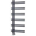 Hudson reed - tika ? sèche - serviettes aluminium design ? anthracite - 120 x 50 cm Hudson reed - tika ? sèche - serviettes aluminium design ? anthracite - 120 x 50 cm