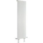 Hudson reed - vitality - radiateur vertical sur pieds moderne blanc - 160cm x 47. 2cm