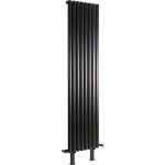 Hudson reed - vitality - radiateur vertical sur pieds moderne noir - 160cm x 47. 2cm