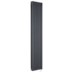 Hudson reed - windsor - radiateur lectrique style fonte rtro vertical triple rang avec thermostat wi ...