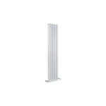 Hudson reed - windsor - radiateur rtro vertical blanc  colonnes - 180cm x 38cm