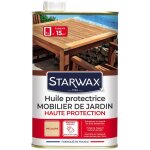 Huile haute protection pour mobilier de jardin en bois exotiques 1l