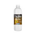 Huile de lin crue 100%, 1 litre.