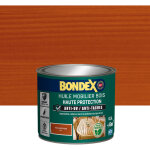 Bondex - huile mobilier bois haute protection - mat - 0, 5l - teck