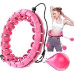 Hula hoop intelligent amovible, hula hoop fitness cerceaux?avec picots de massage et 24 pi�ces r�glable ...