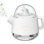 Humidificateur d'air b�b� ultrasonique � brume avec veilleuse, mini diffuseur d'huiles essentielles portable, ...